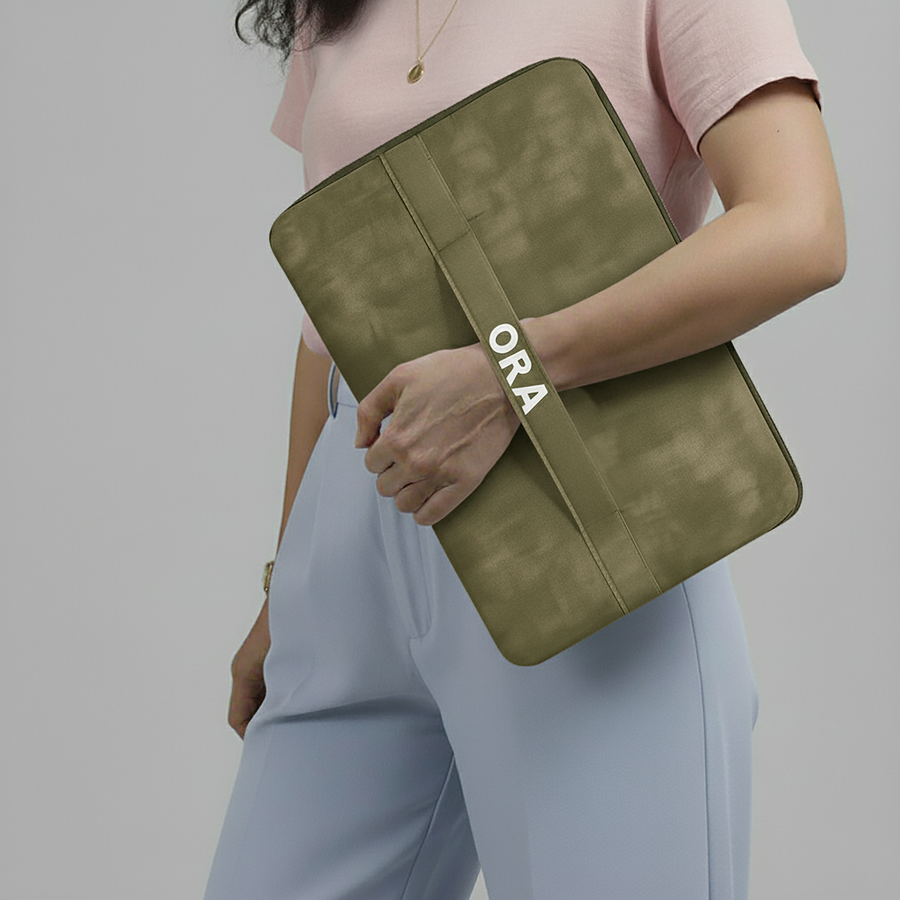 ORA Sentinel Laptop Sleeve in Khaki