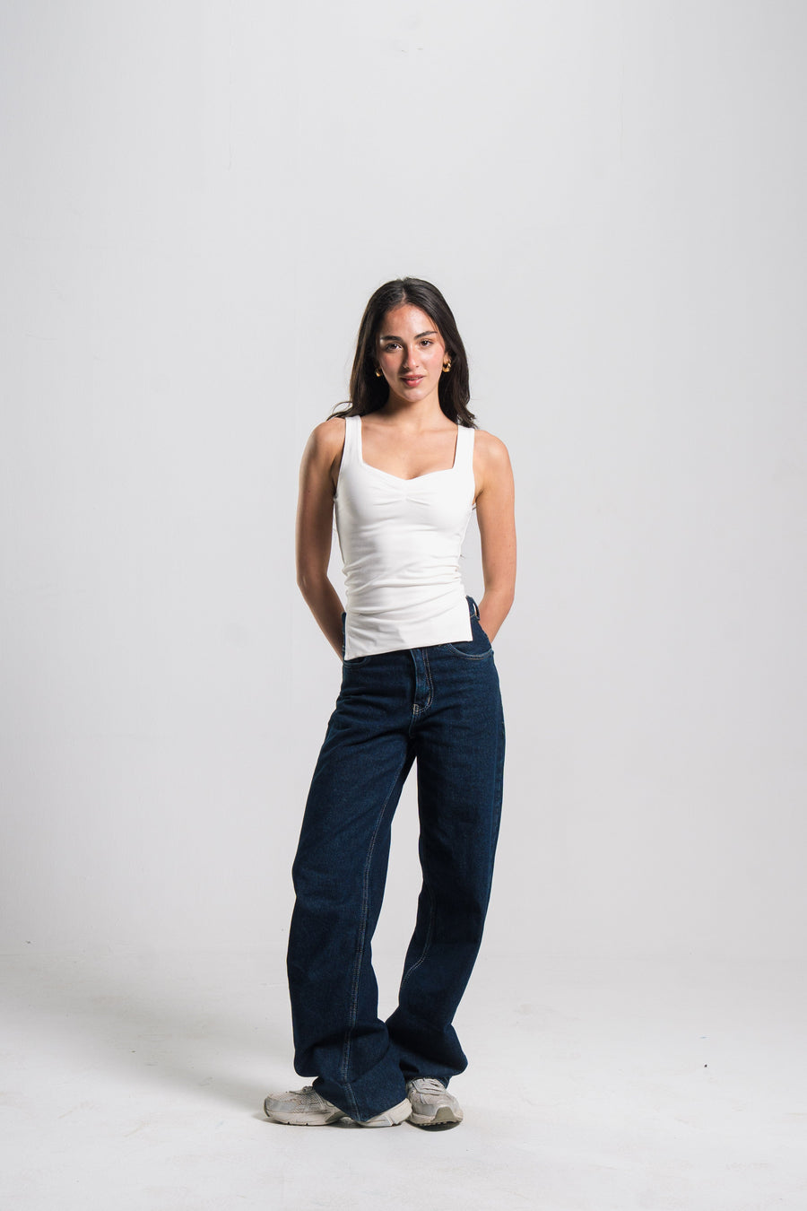 Heart Neckline Tank Top