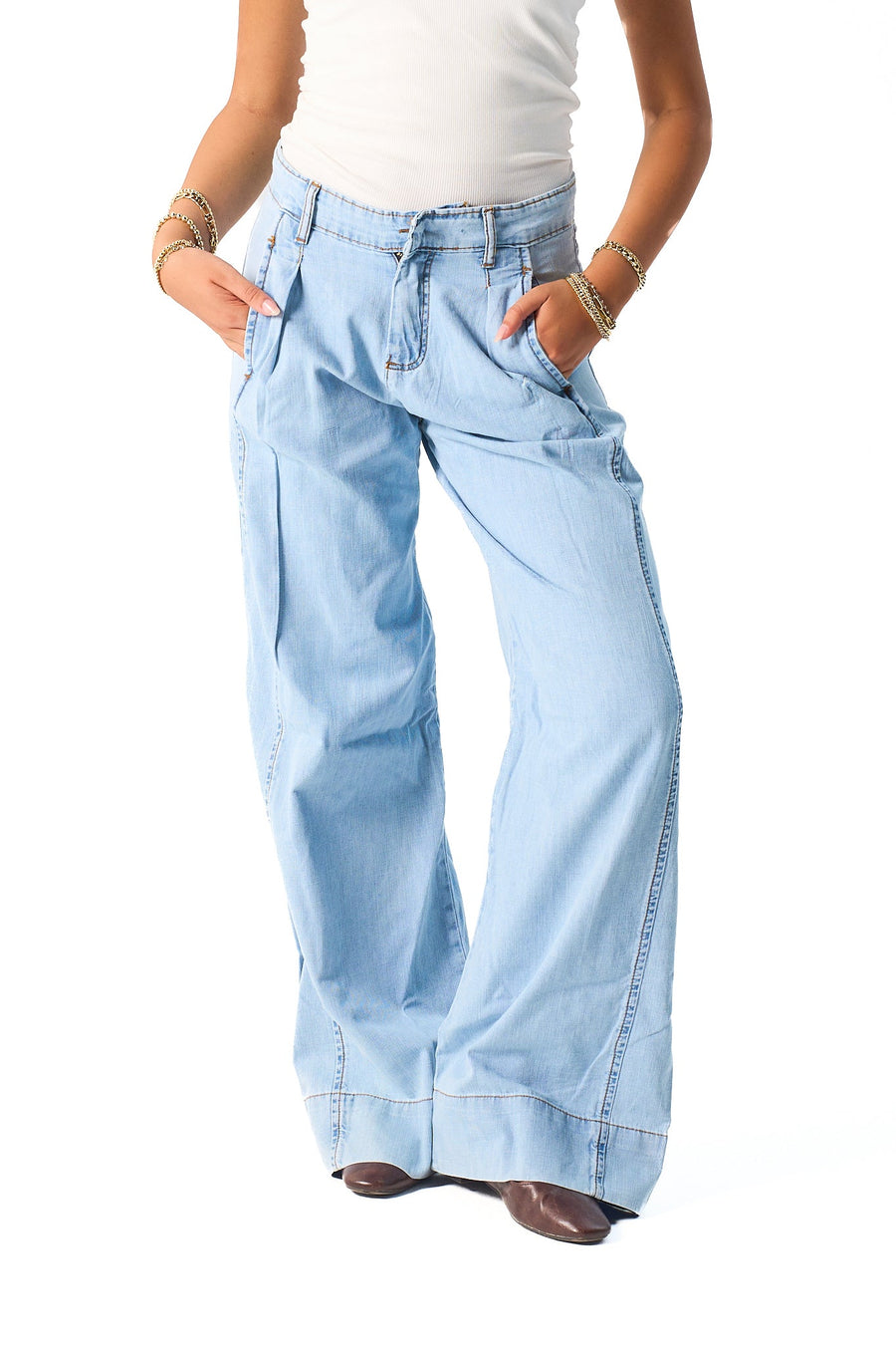Fluffy Light Denim