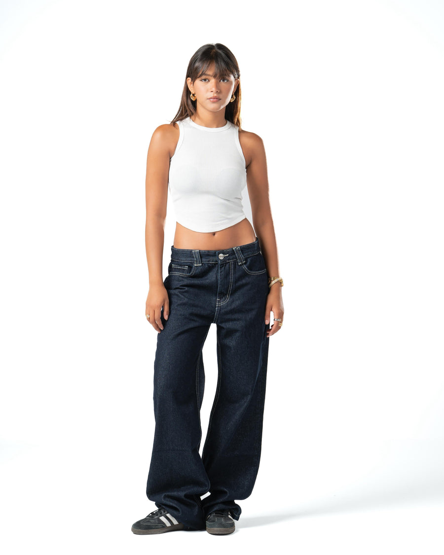 Straight Fit Denim