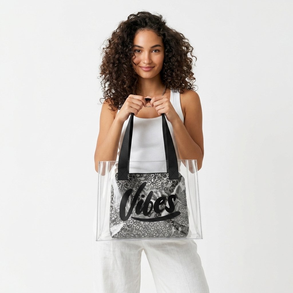 The Wild Vibe Clear Tote