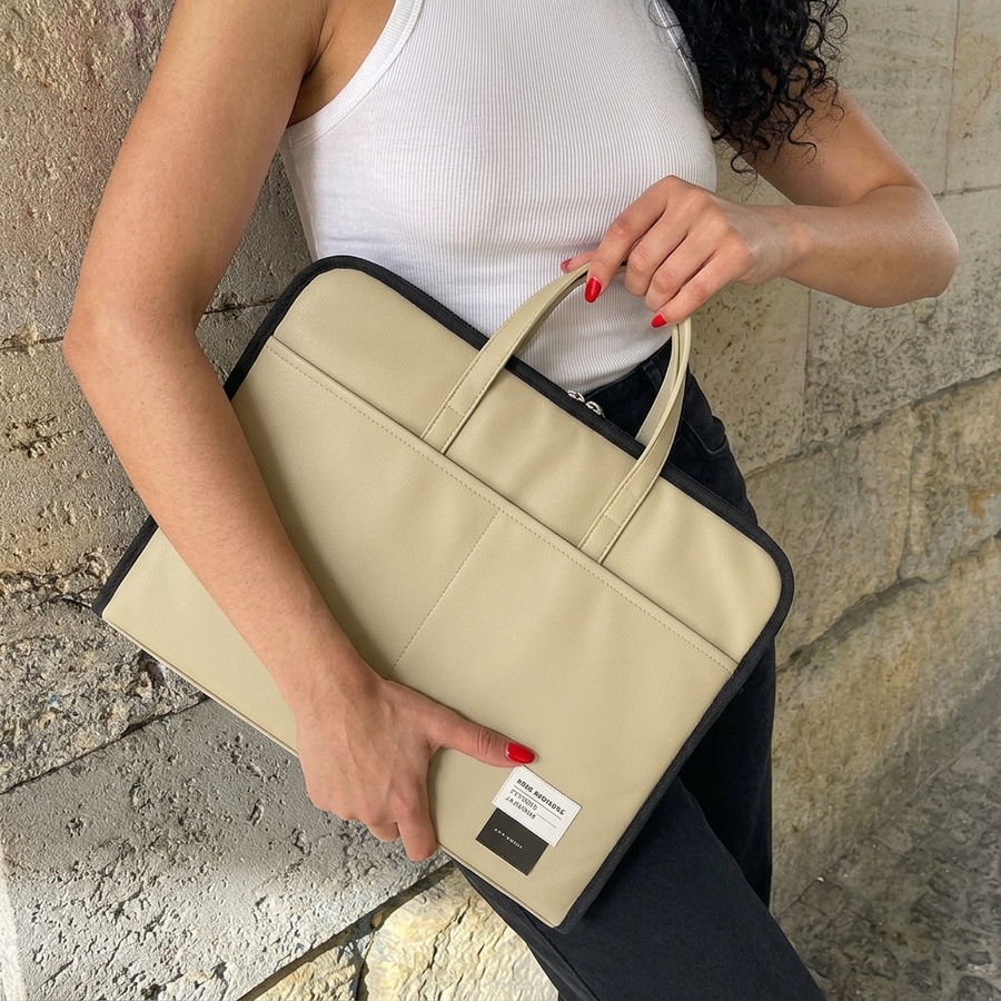 ORA Attache Laptop Bag-Trenchcoat - ORA