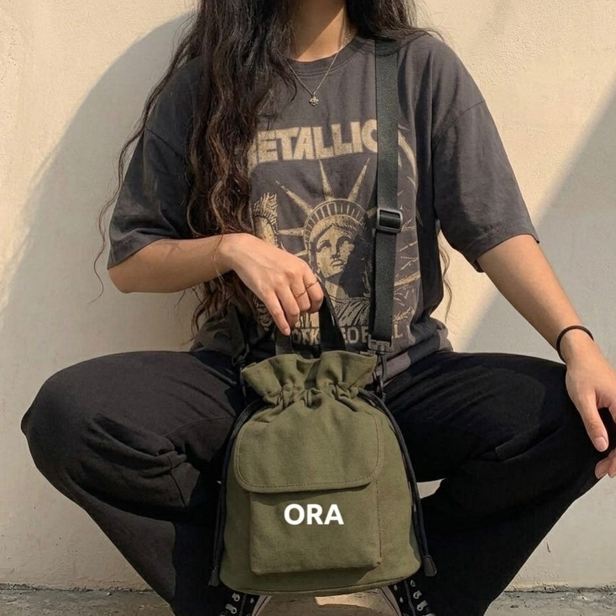 ORA Puff Bag – olive - ORA
