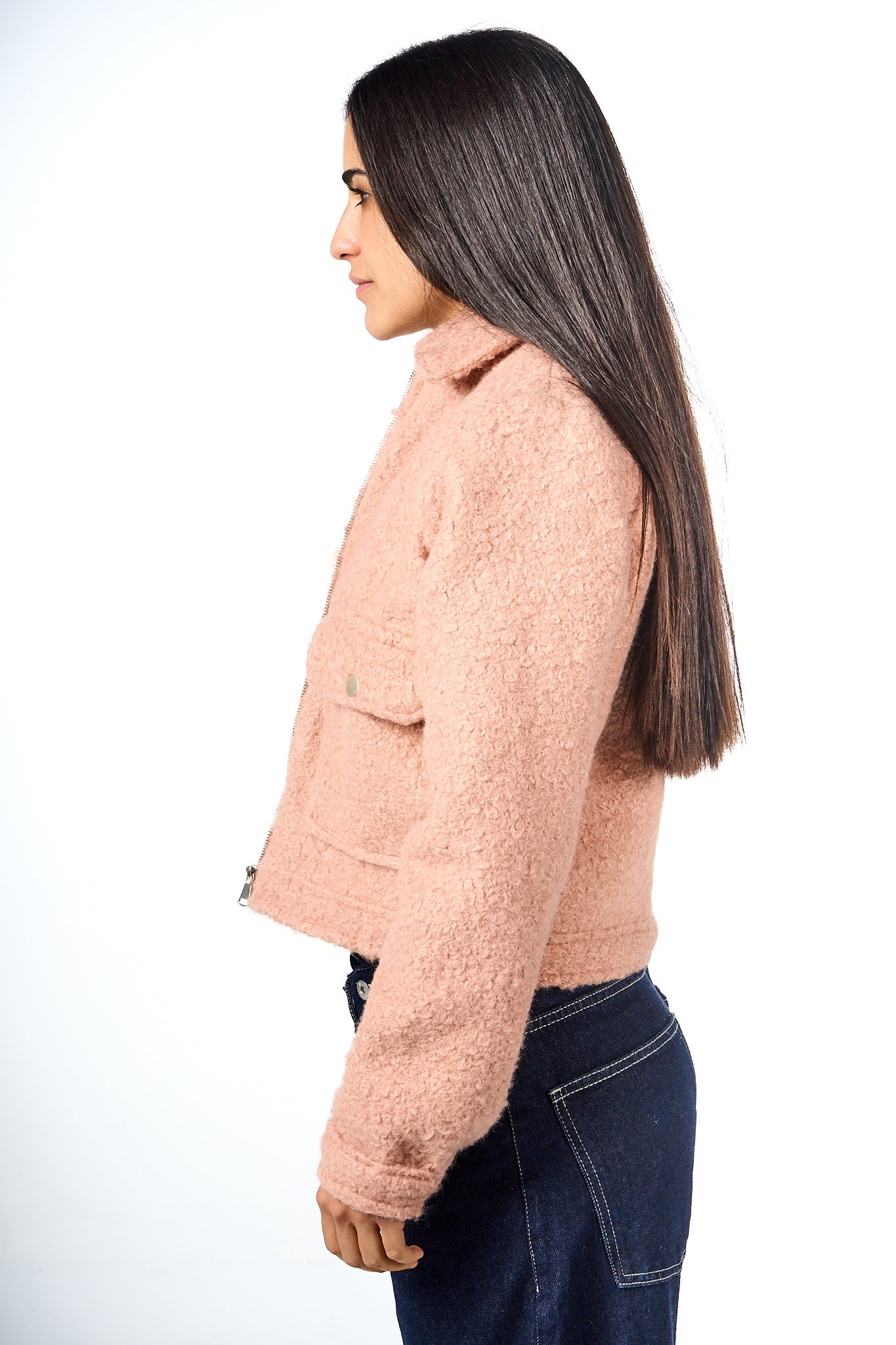 Teddy Pocketed Jacket