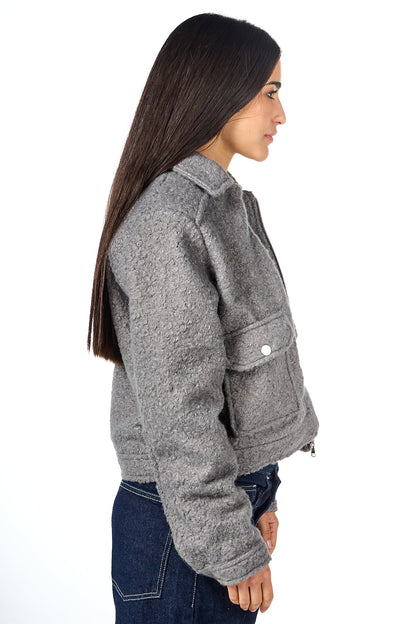 Teddy Pocketed Jacket