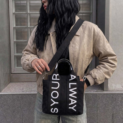 Letters Bag - Black - ORA