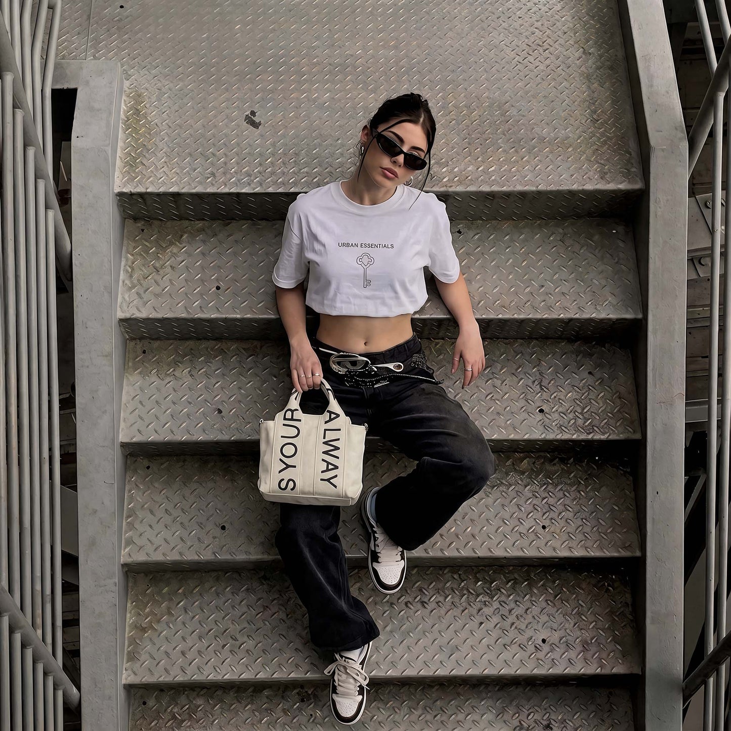 Letter bag off-white - ORA