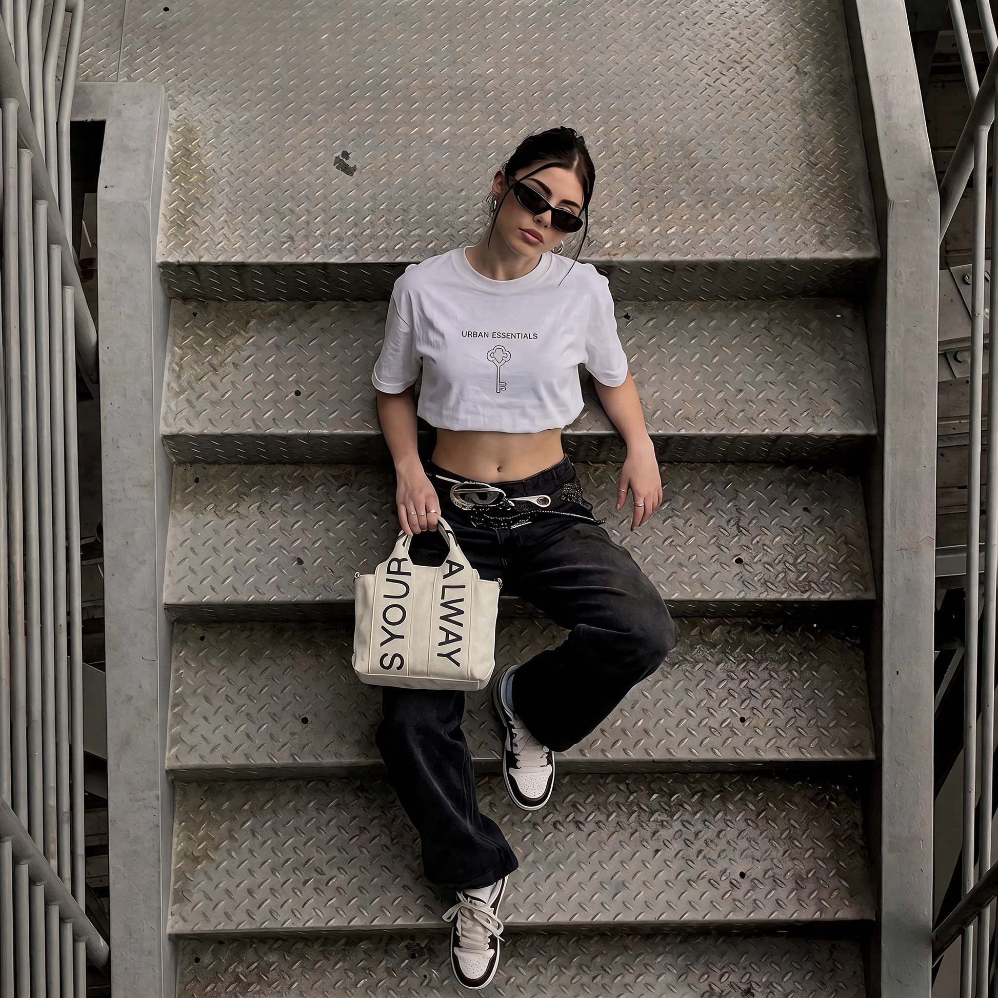 Letter bag off-white - ORA