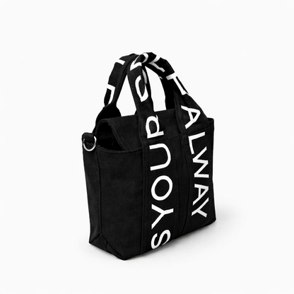 Letters Bag - Black - ORA
