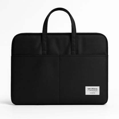 ORA Attache Laptop Bag-Black