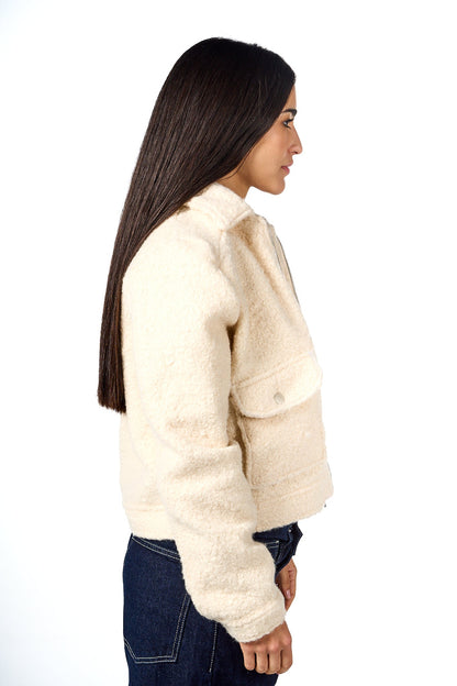 Teddy Pocketed Jacket