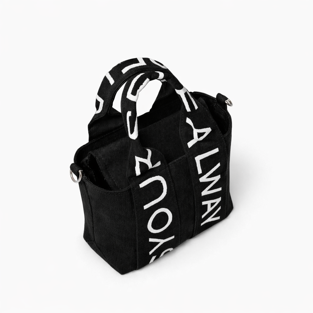 Letters Bag - Black - ORA