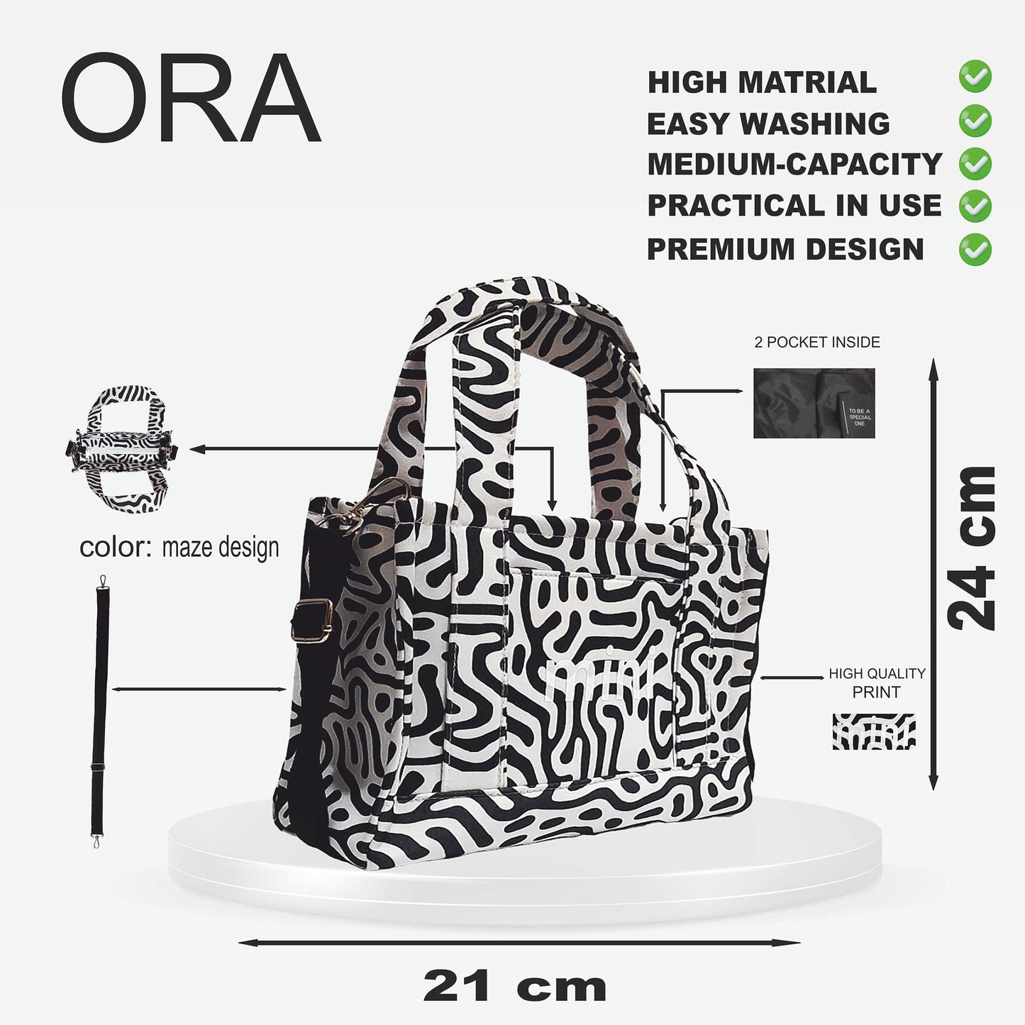 Mini Bag - Maze