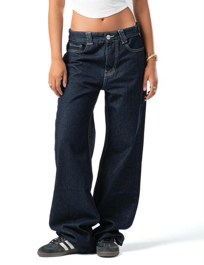 Straight Fit Denim