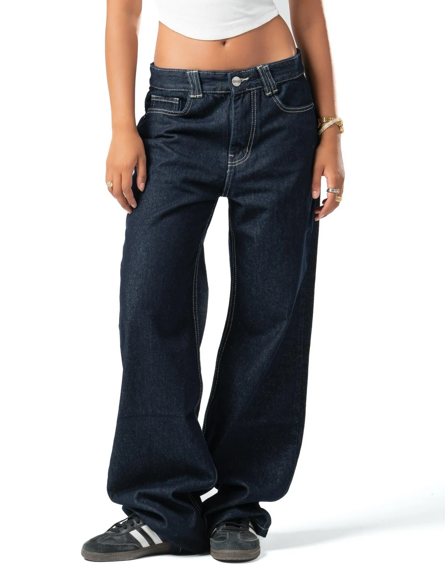 Frenchee Straight Fit Denim Jeans