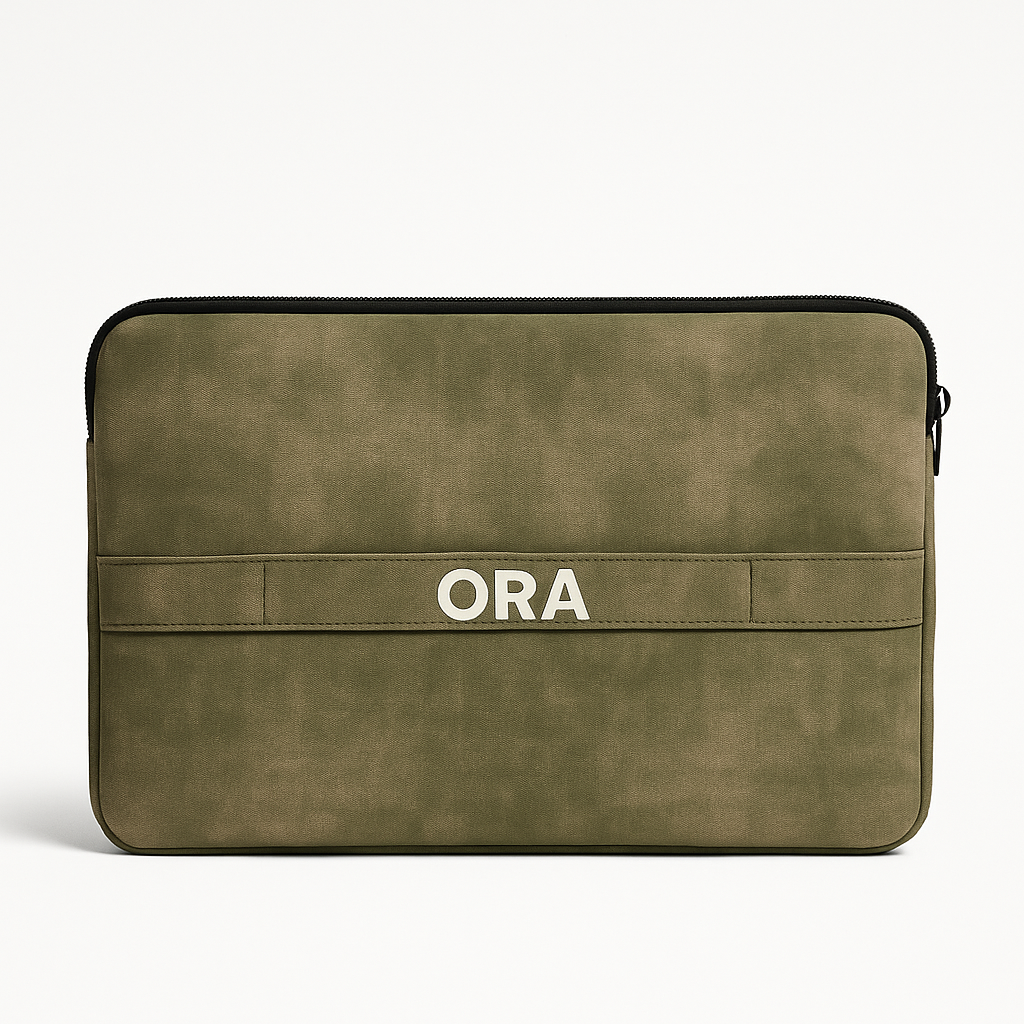 ORA Sentinel Laptop Sleeve in Khaki