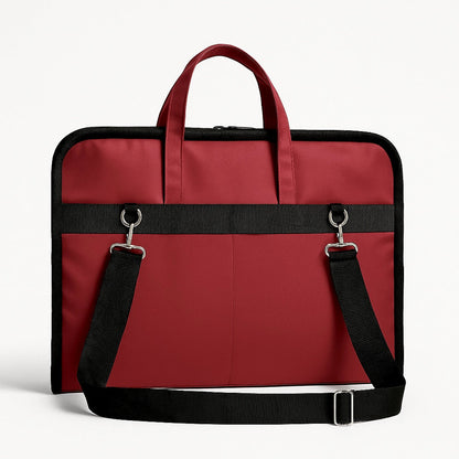 ORA Attache Laptop Bag-berry