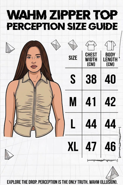 The Ruffled zipper top
