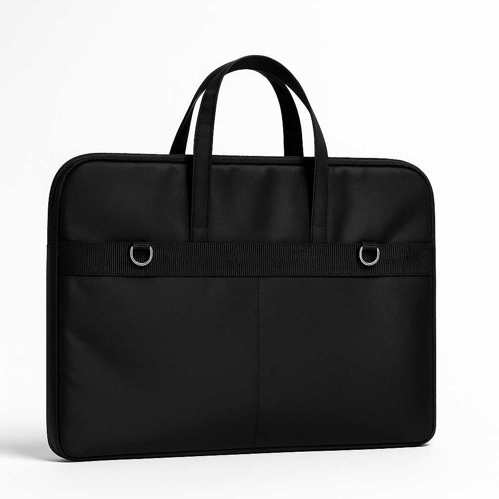ORA Attache Laptop Bag-Black