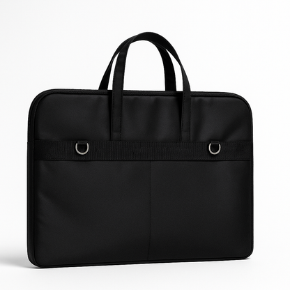 ORA Attache Laptop Bag-Black