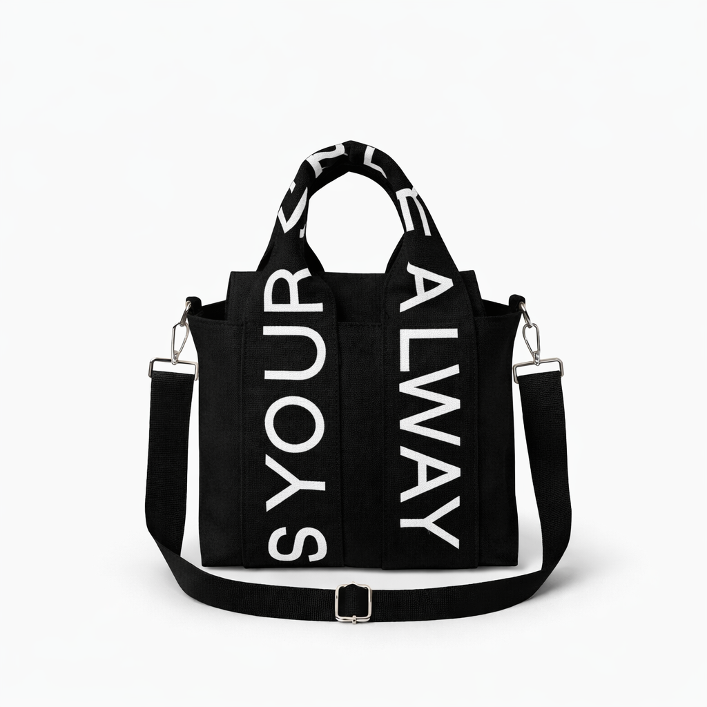 Letters Bag - Black - ORA