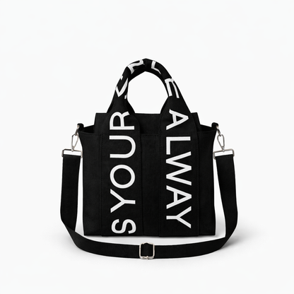 Letters Bag - Black - ORA