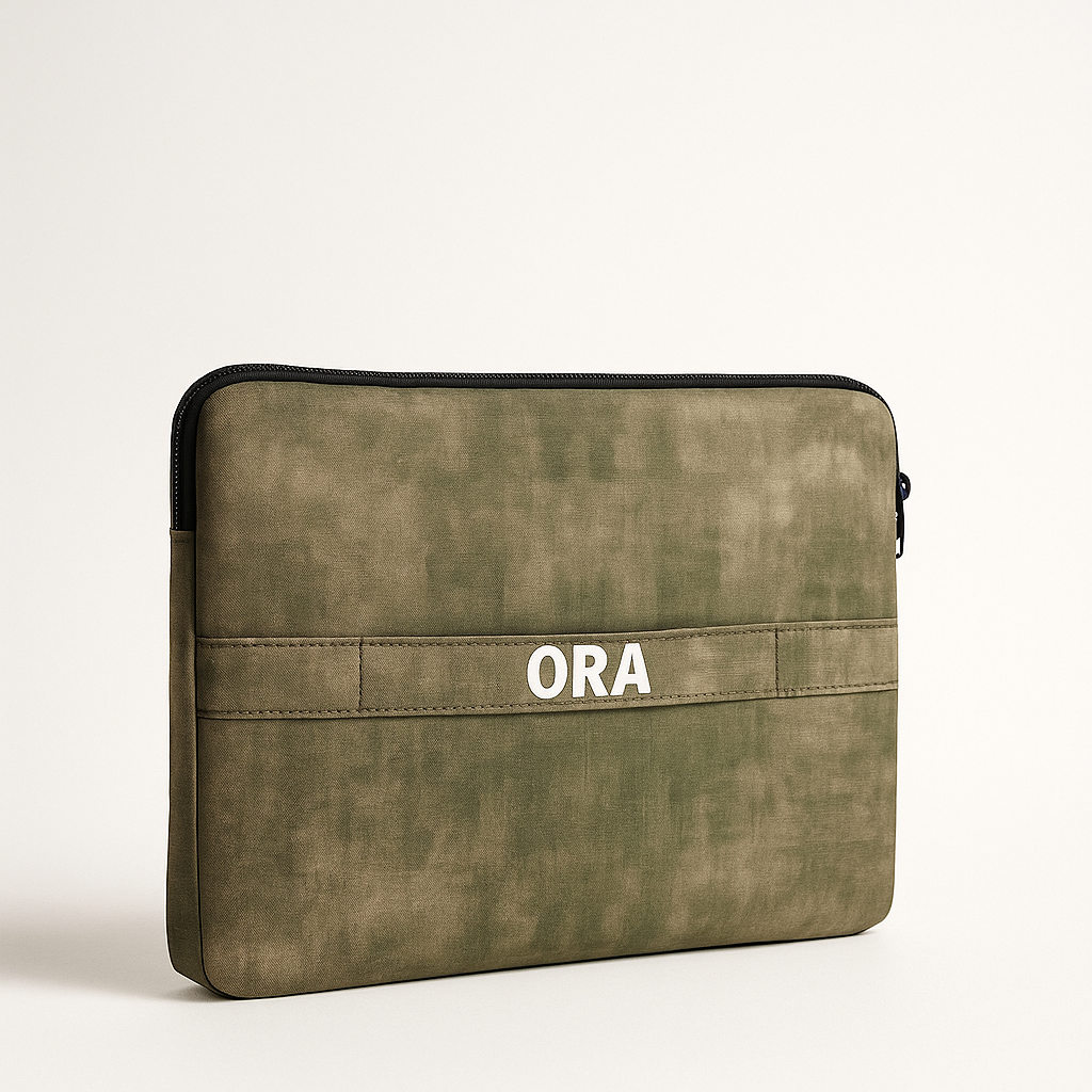 ORA Sentinel Laptop Sleeve in Khaki