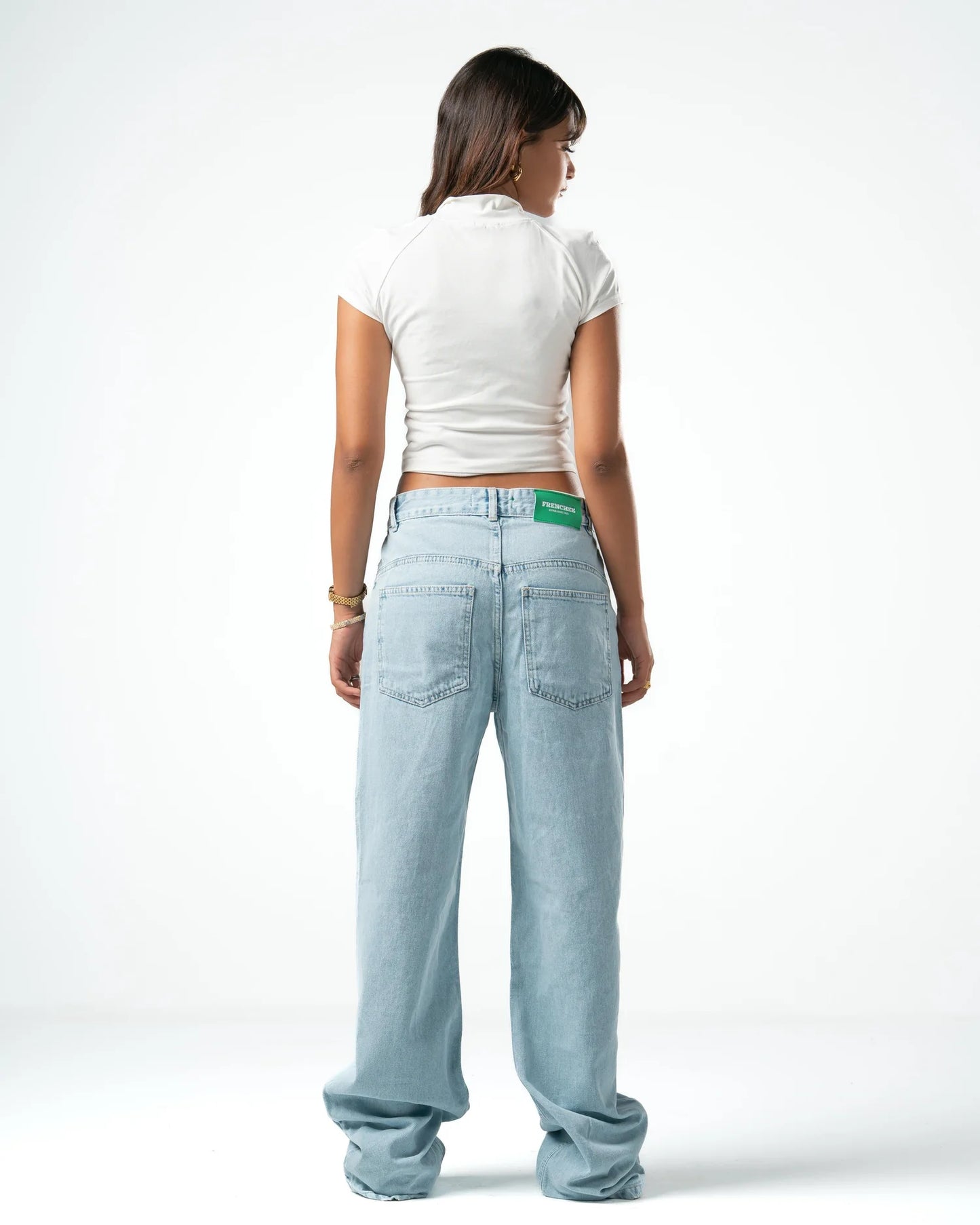 Frenchee Straight Fit Denim Jeans