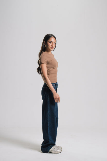 Short Sleeve Contour Top