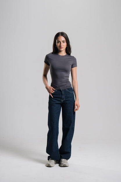 Short Sleeve Contour Top