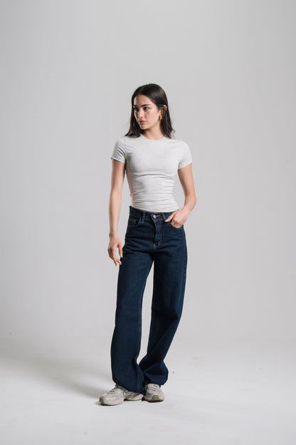 Short Sleeve Contour Top