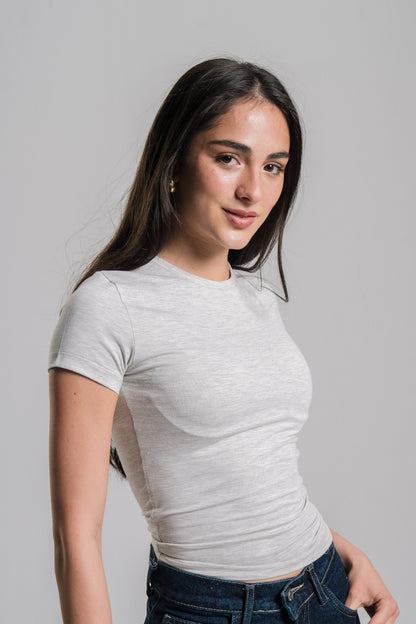 Short Sleeve Contour Top