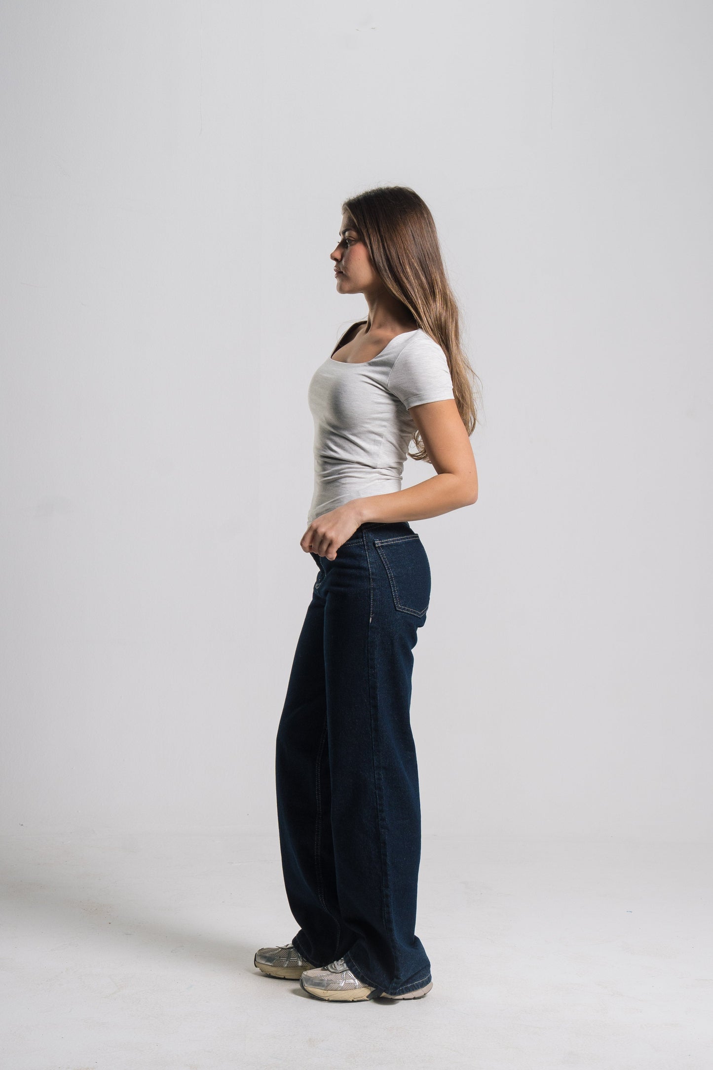 Square Neck Contour Top