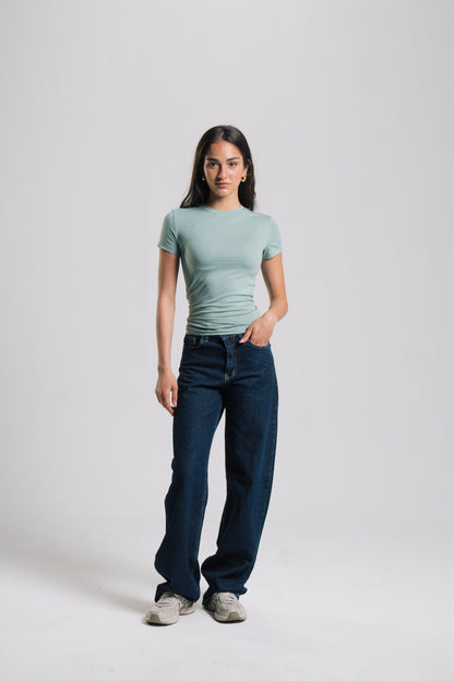Short Sleeve Contour Top