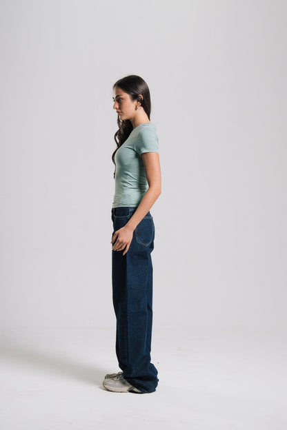 Short Sleeve Contour Top