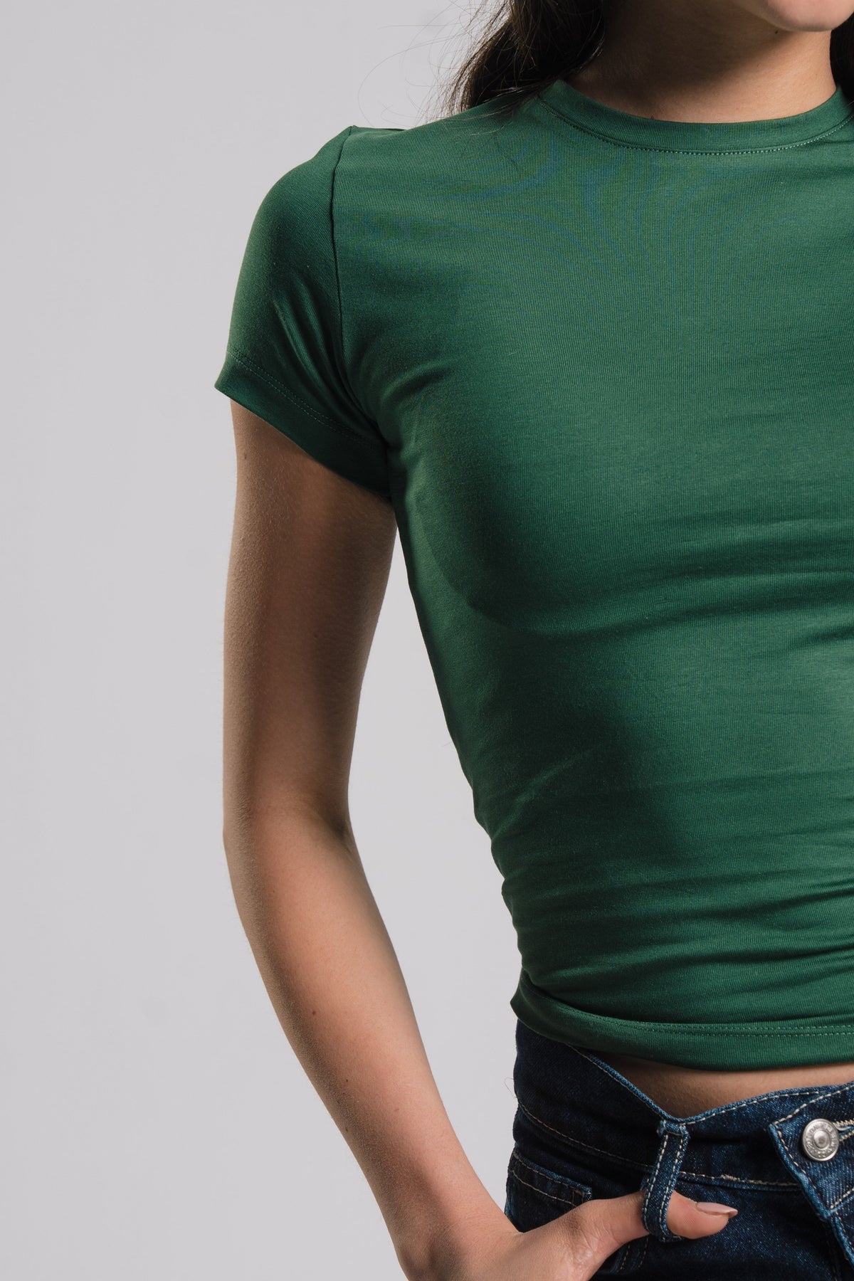 Short Sleeve Contour Top