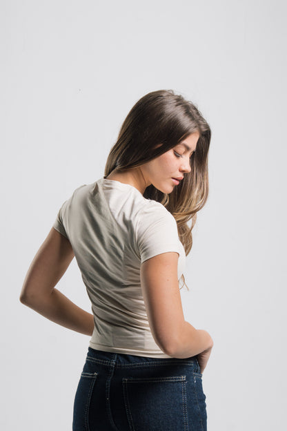 Short Sleeve Contour Top