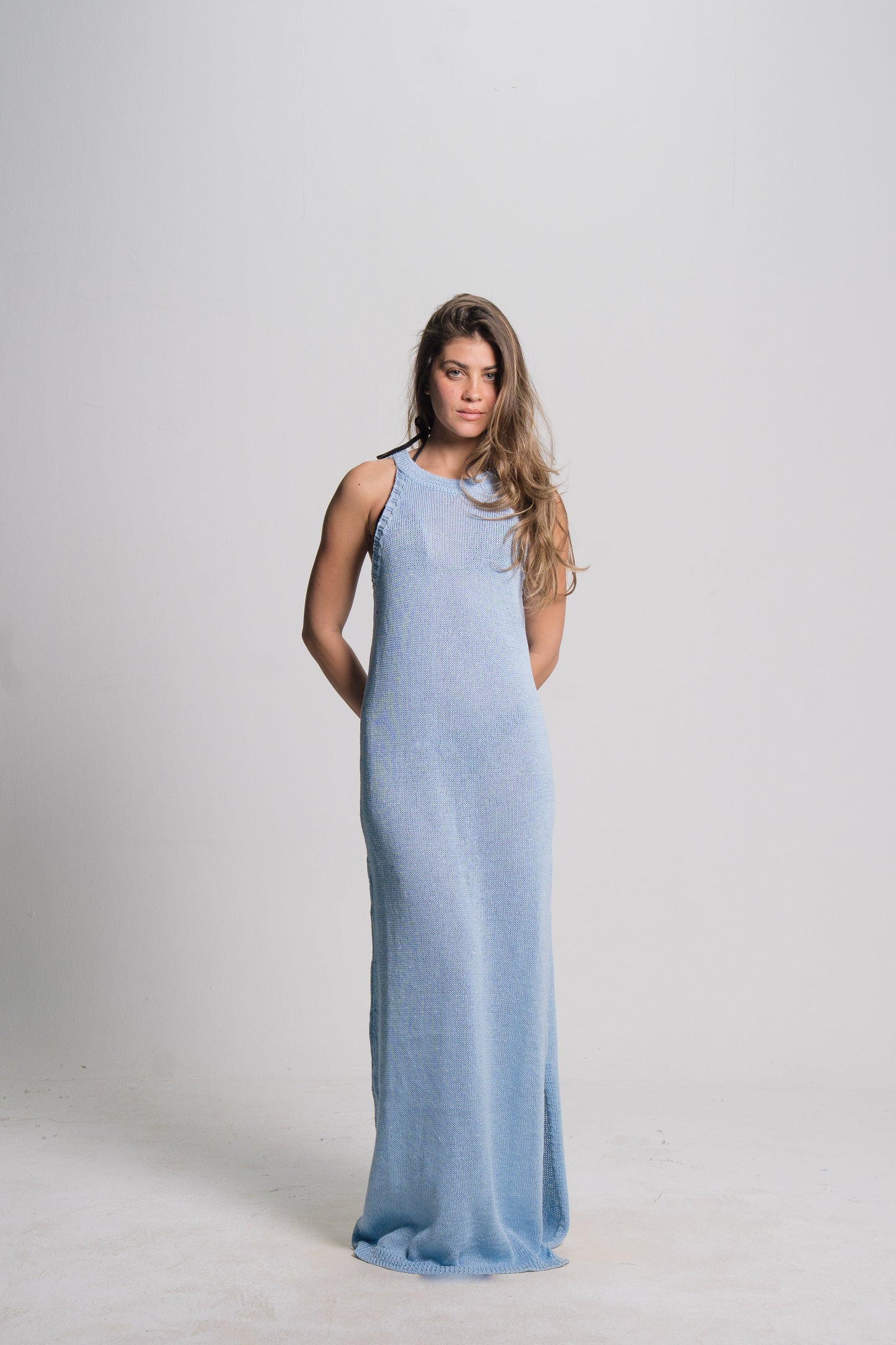 Sheer Knit Dress
