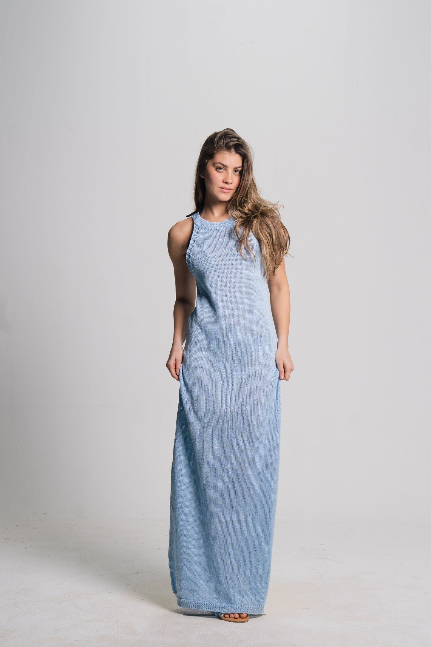 Sheer Knit Dress