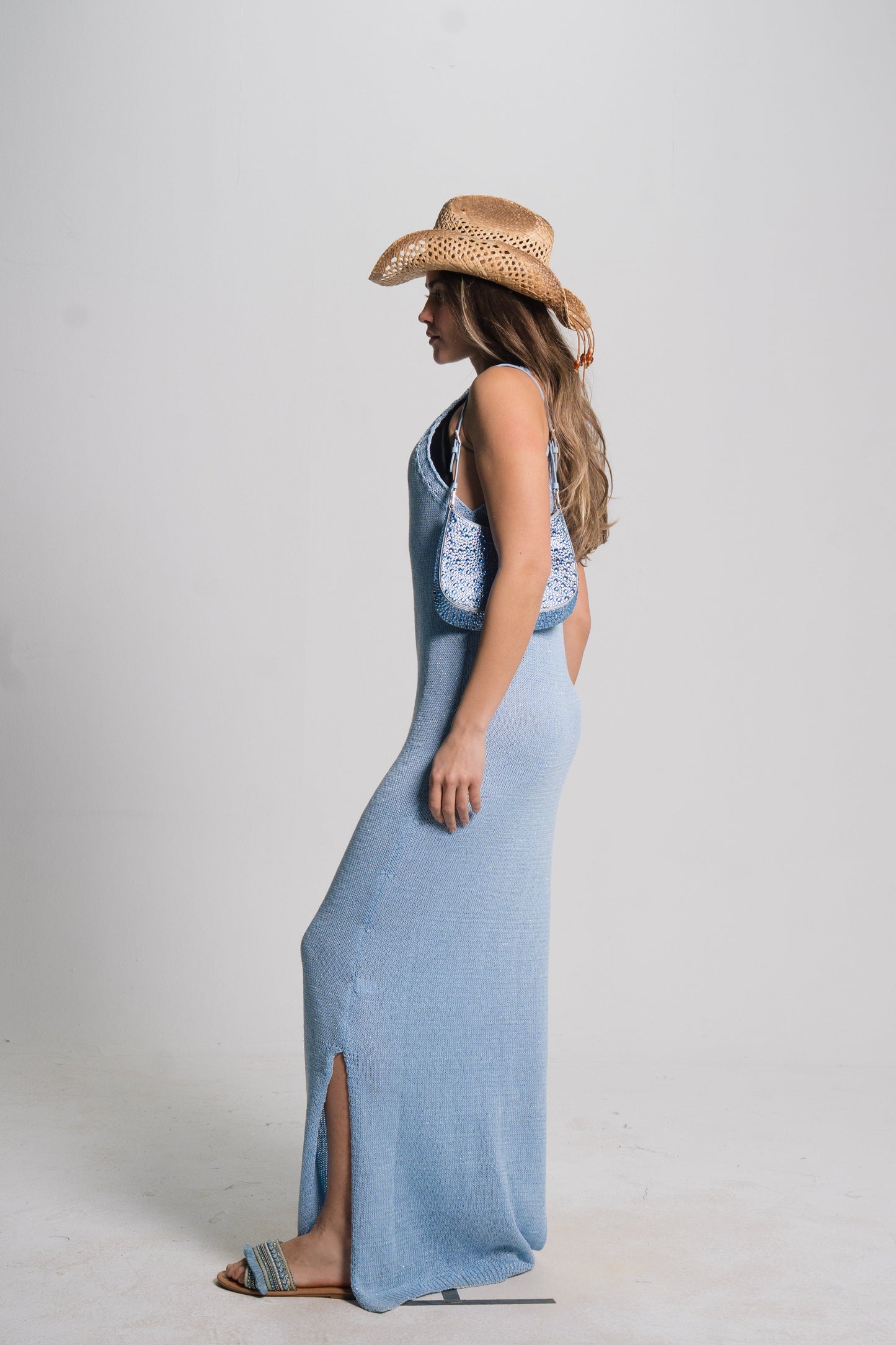 Sheer Knit Dress