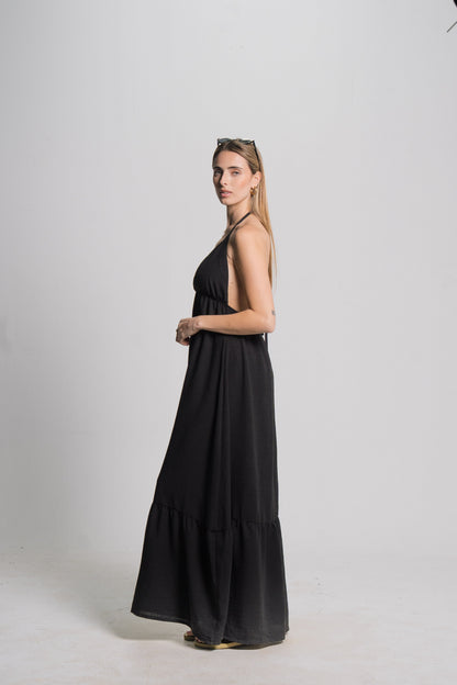 Linen Maxi Dress