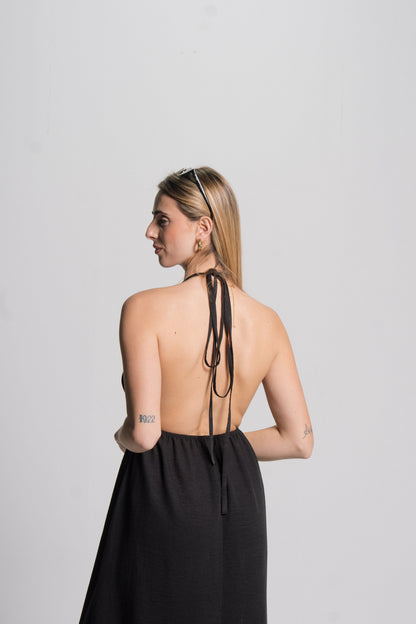 Linen Maxi Dress