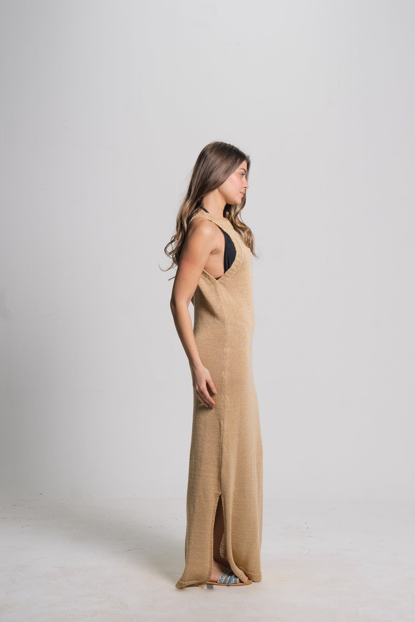 Sheer Knit Dress