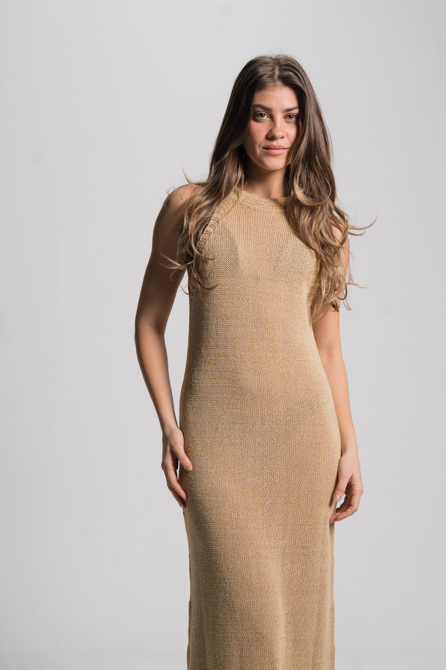 Sheer Knit Dress