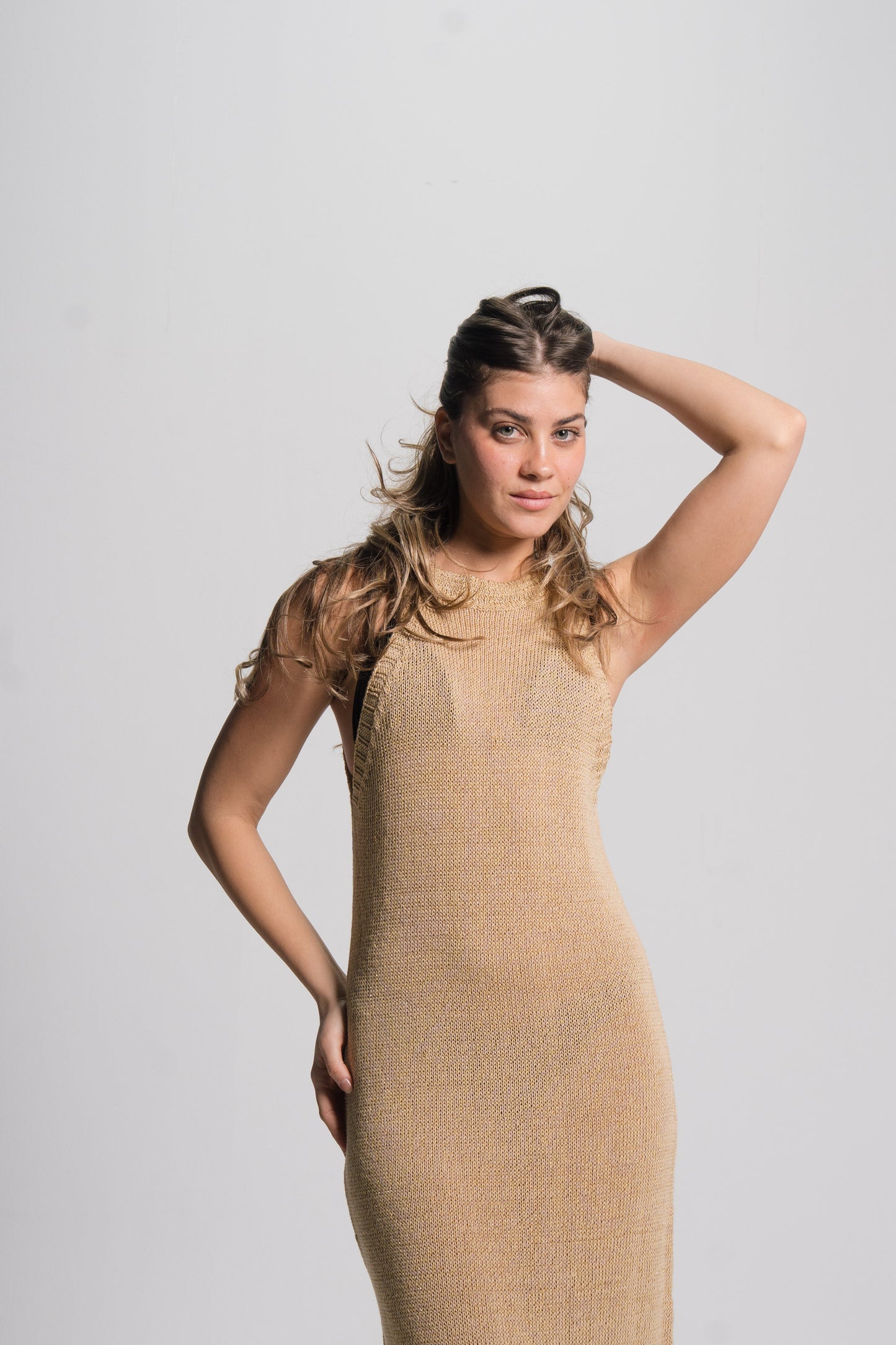 Sheer Knit Dress