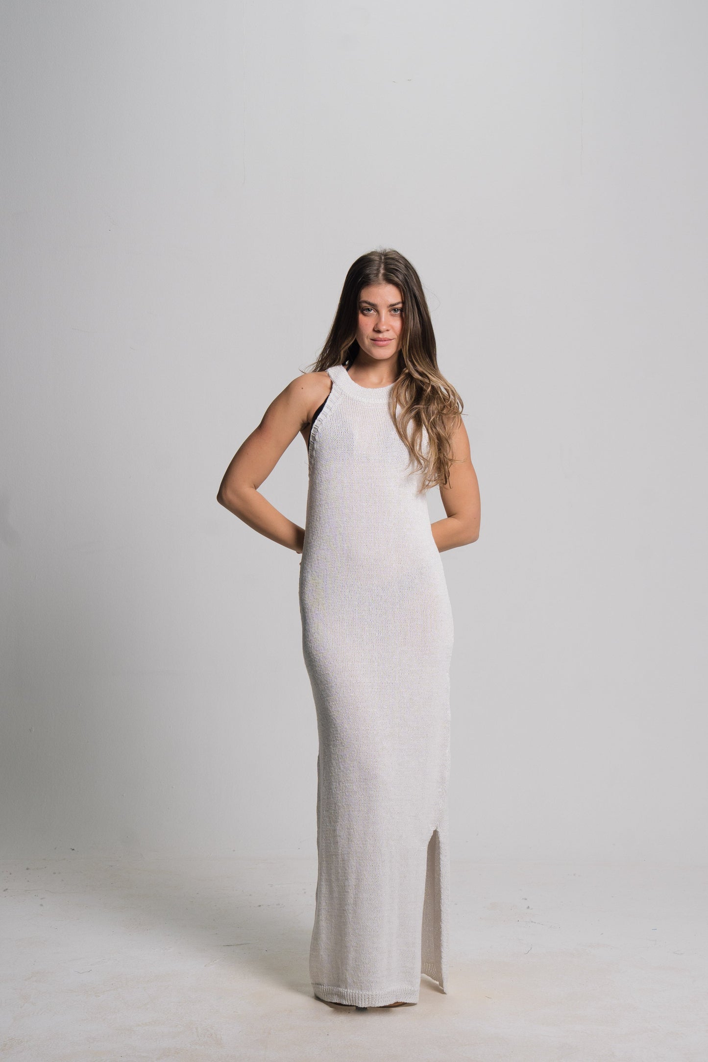 Sheer Knit Dress