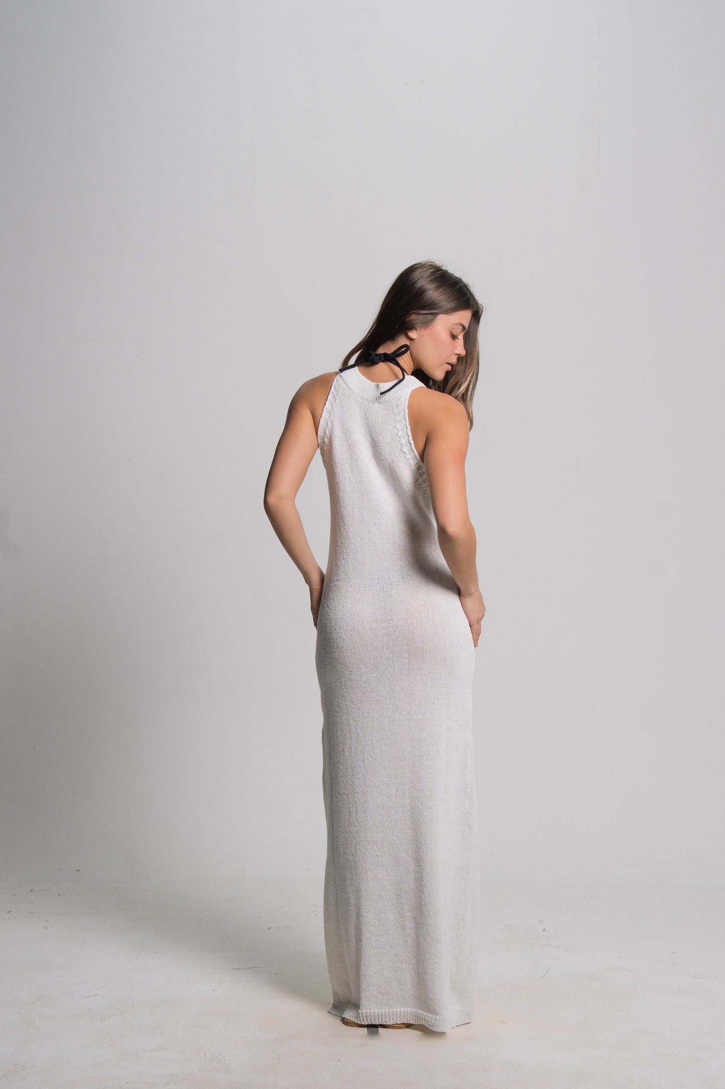 Sheer Knit Dress