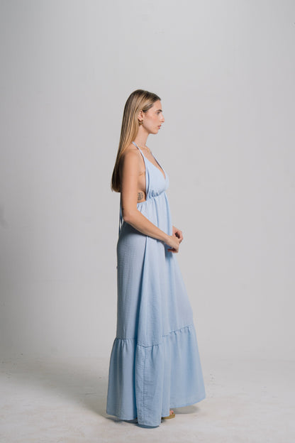Linen Maxi Dress