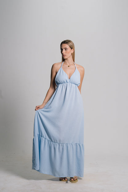 Linen Maxi Dress