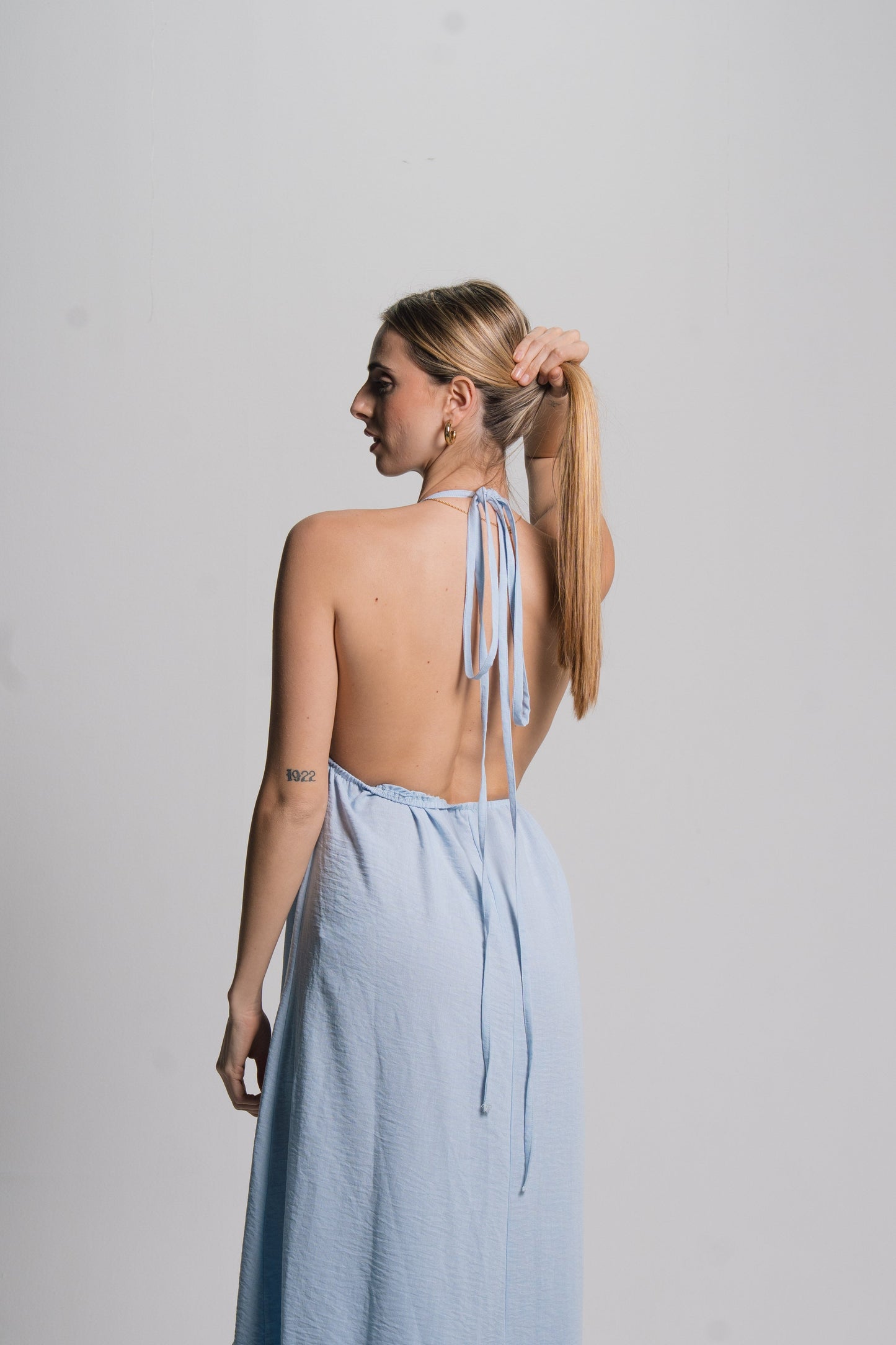 Linen Maxi Dress